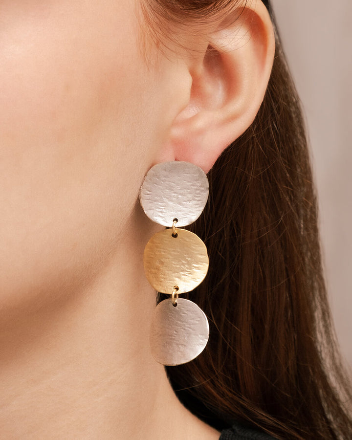 Cascading Circle Earrings