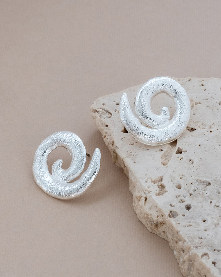 Spiral Stud Earring